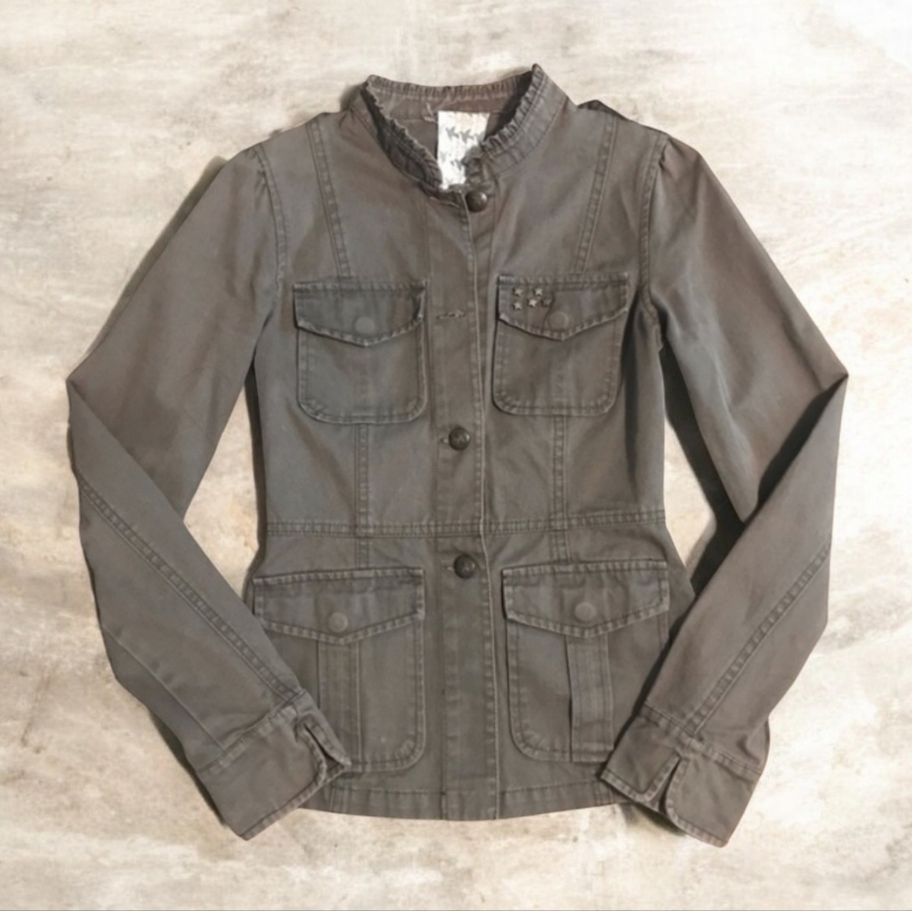 Anthropologie Others Follow Army Jacket in Olive Green Size XS